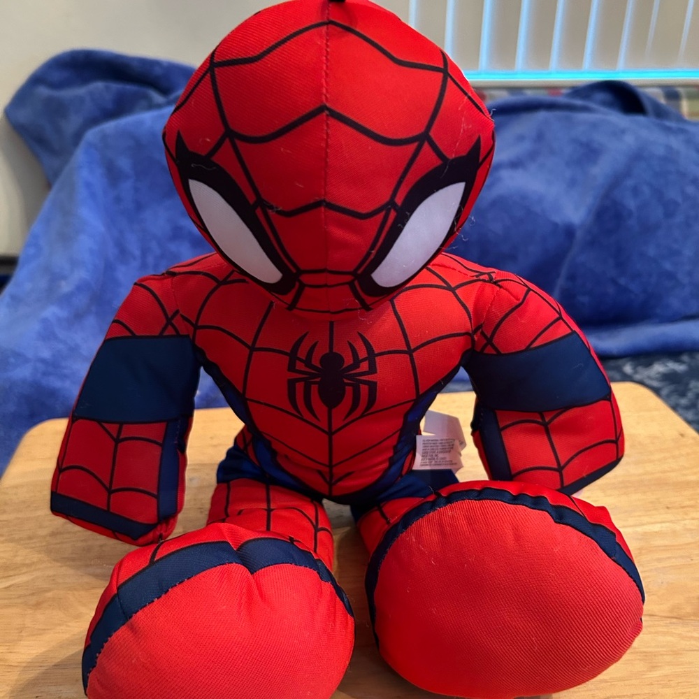 Spider-Man Plush Toy - Red and Blue